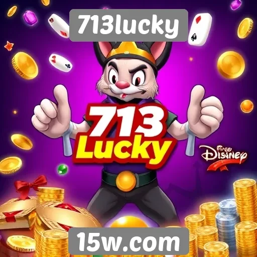Variedade de jogos disponíveis no 713lucky